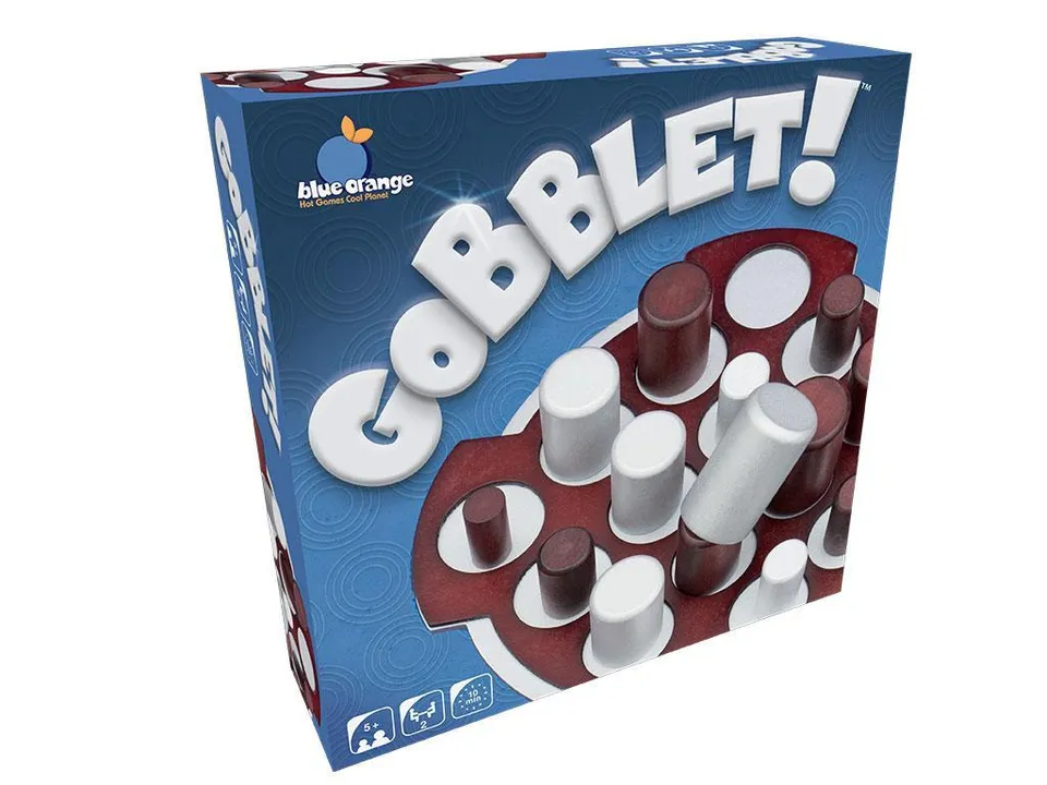 blue-orange-gobblet-jeu-de-strat-gie-en-bois-4-pions image 1