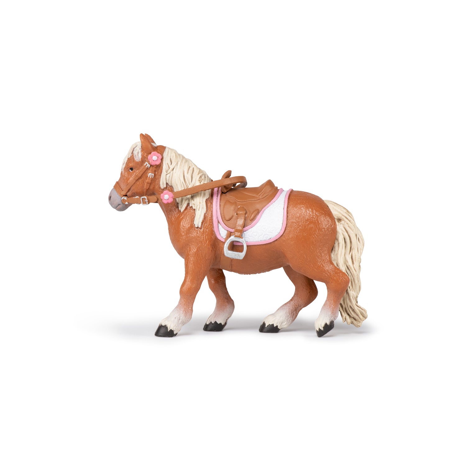papo-horses-figurine-poney-shetland-avec-selle image 2