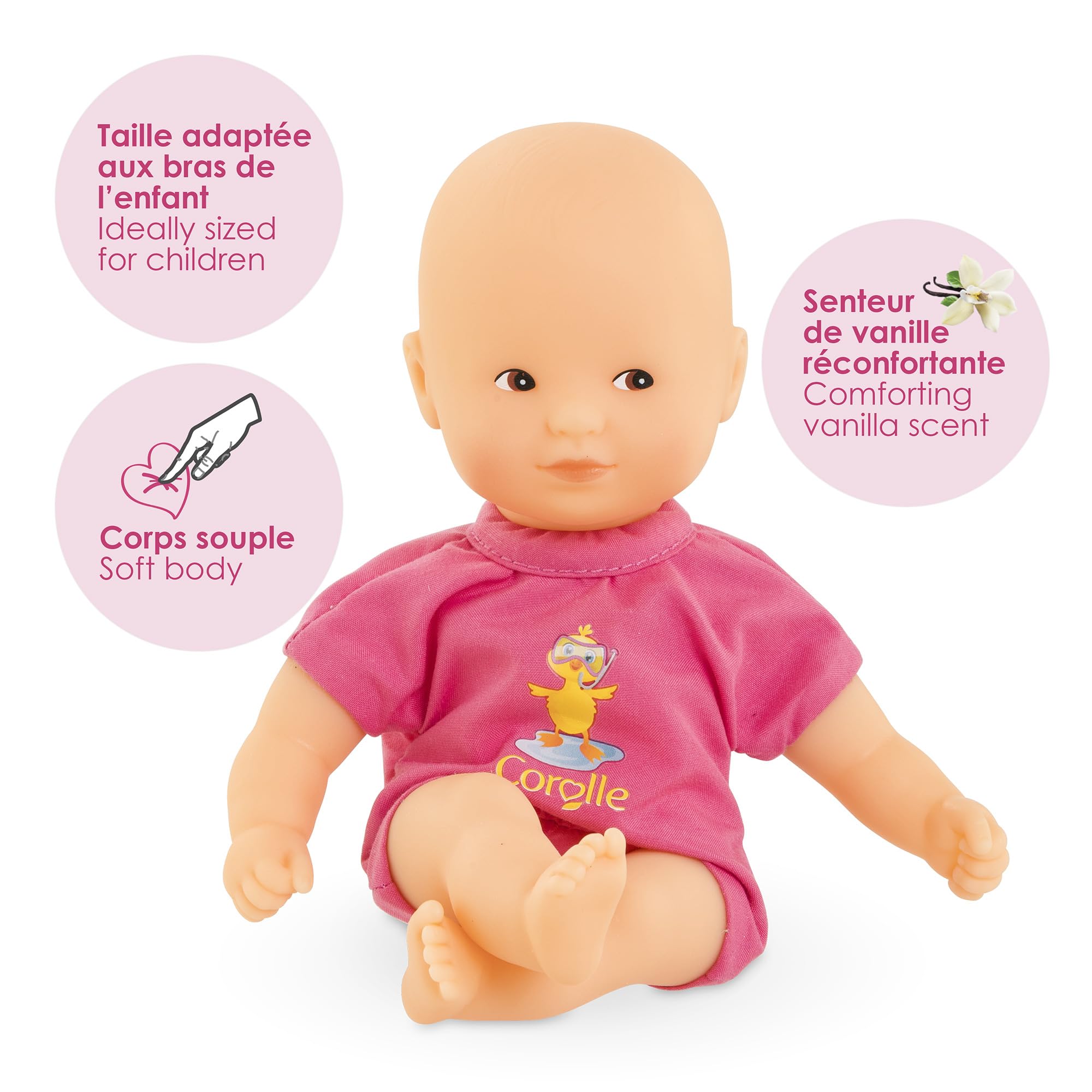 corolle-mon-premier-poupon-mini-bain-rose-poupon-20-cm image 3