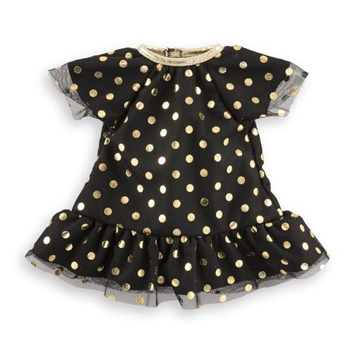 corolle-ma-corolle-robe-noire-pois-or-v-tement-36-cm-soir-e image 8