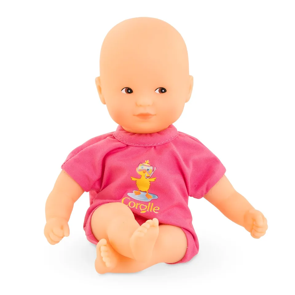 corolle-mon-premier-poupon-mini-bain-rose-poupon-20-cm image 1