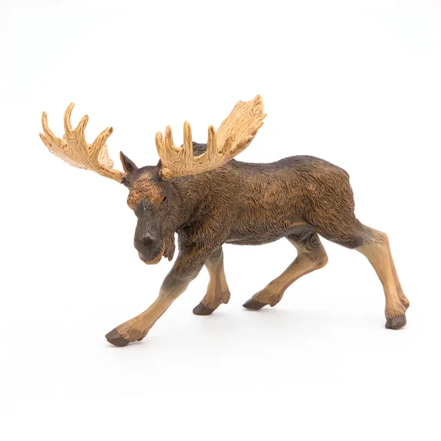 papo-wildlife-lan-figurine-cervid-aux-grands-bois-mod-le-unique image 1