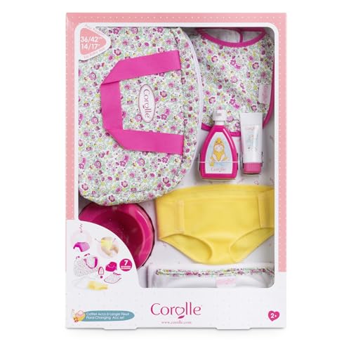 corolle-mon-grand-coffret-langer-fleuri-accessoire-poupon-36cm image 8