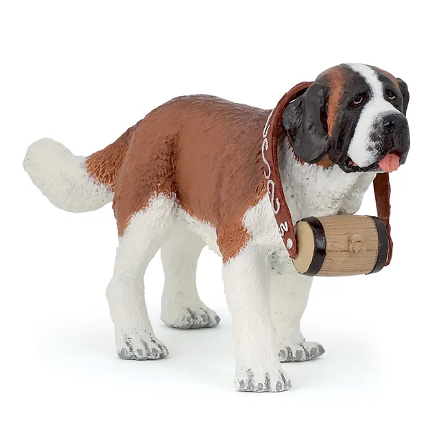 papo-dogs-cats-saint-bernard-figurine-chien-montagne image 1