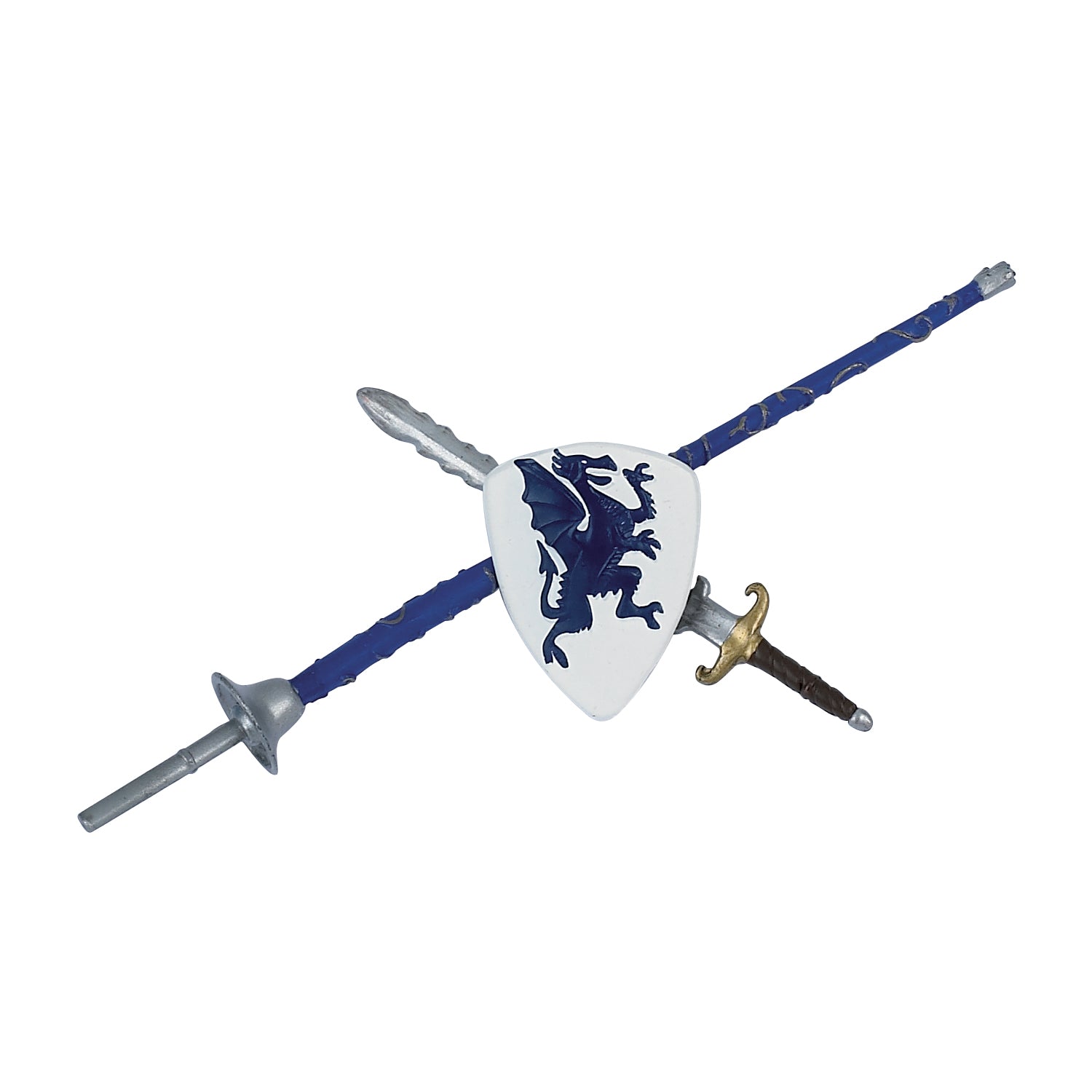 papo-medieval-set-10-boucliers-et-p-es-accessoires-chevaliers image 1