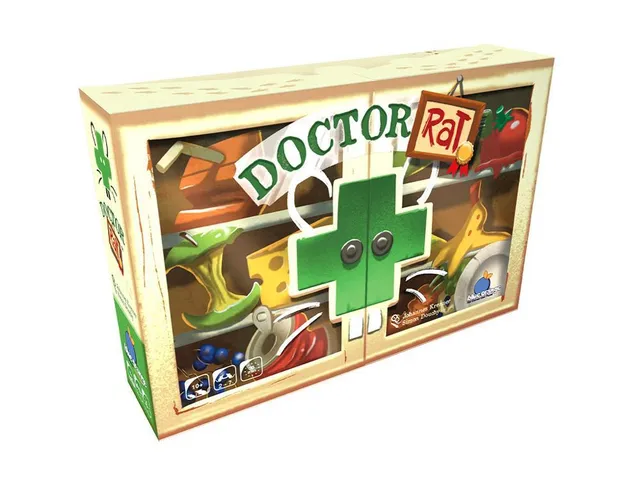 blue-orange-doctor-rat-jeu-de-soci-t-famille-rats-repas image 1