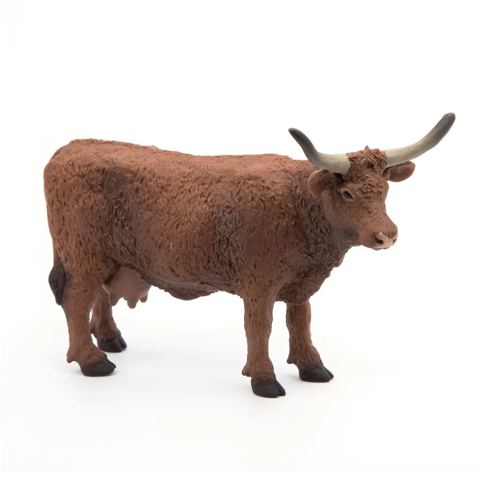 papo-farmyard-friends-figurine-vache-salers-ferme image 1