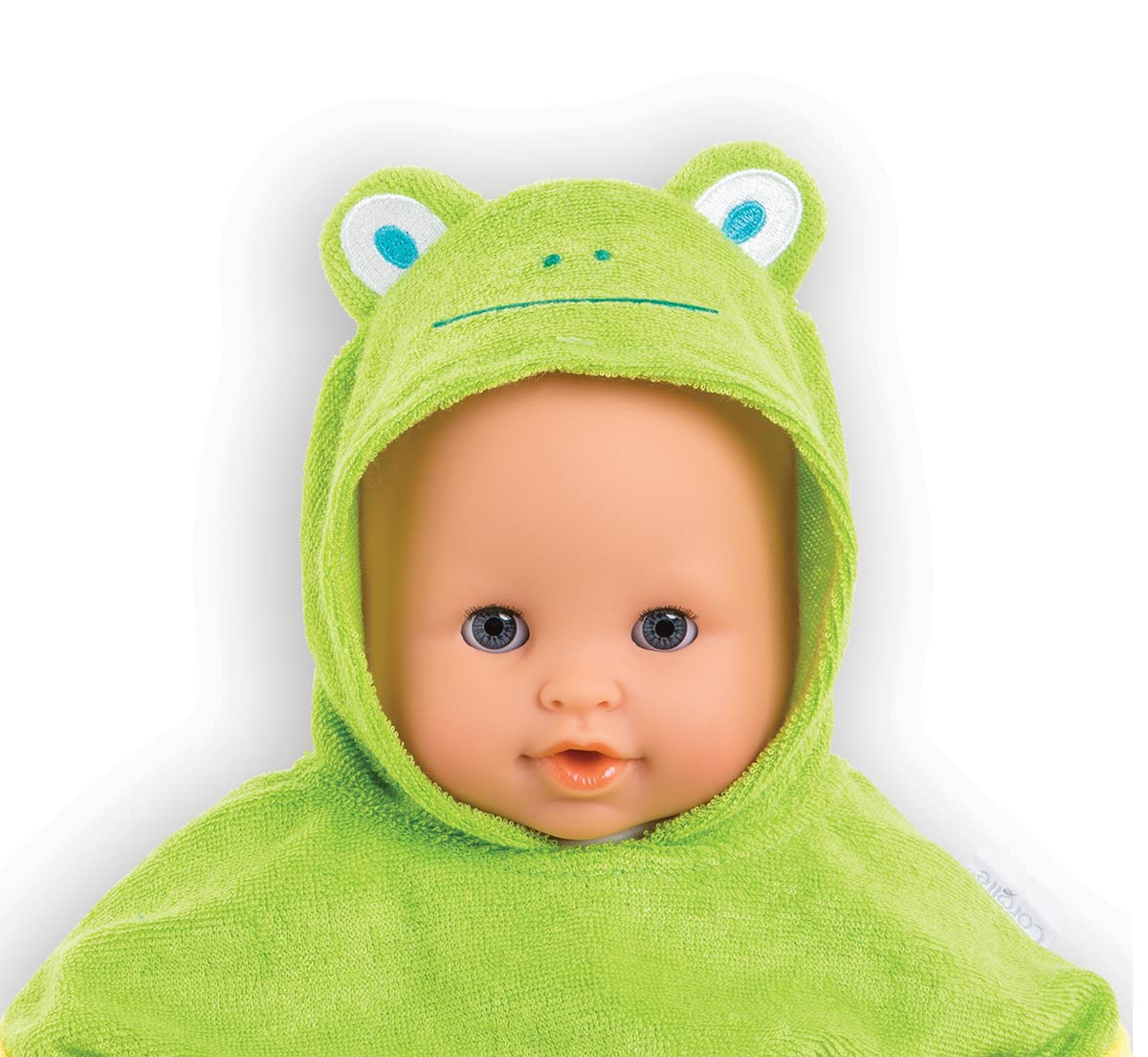 corolle-mon-premier-poupon-cape-bain-grenouille-v-tement-poupon-30-cm image 4