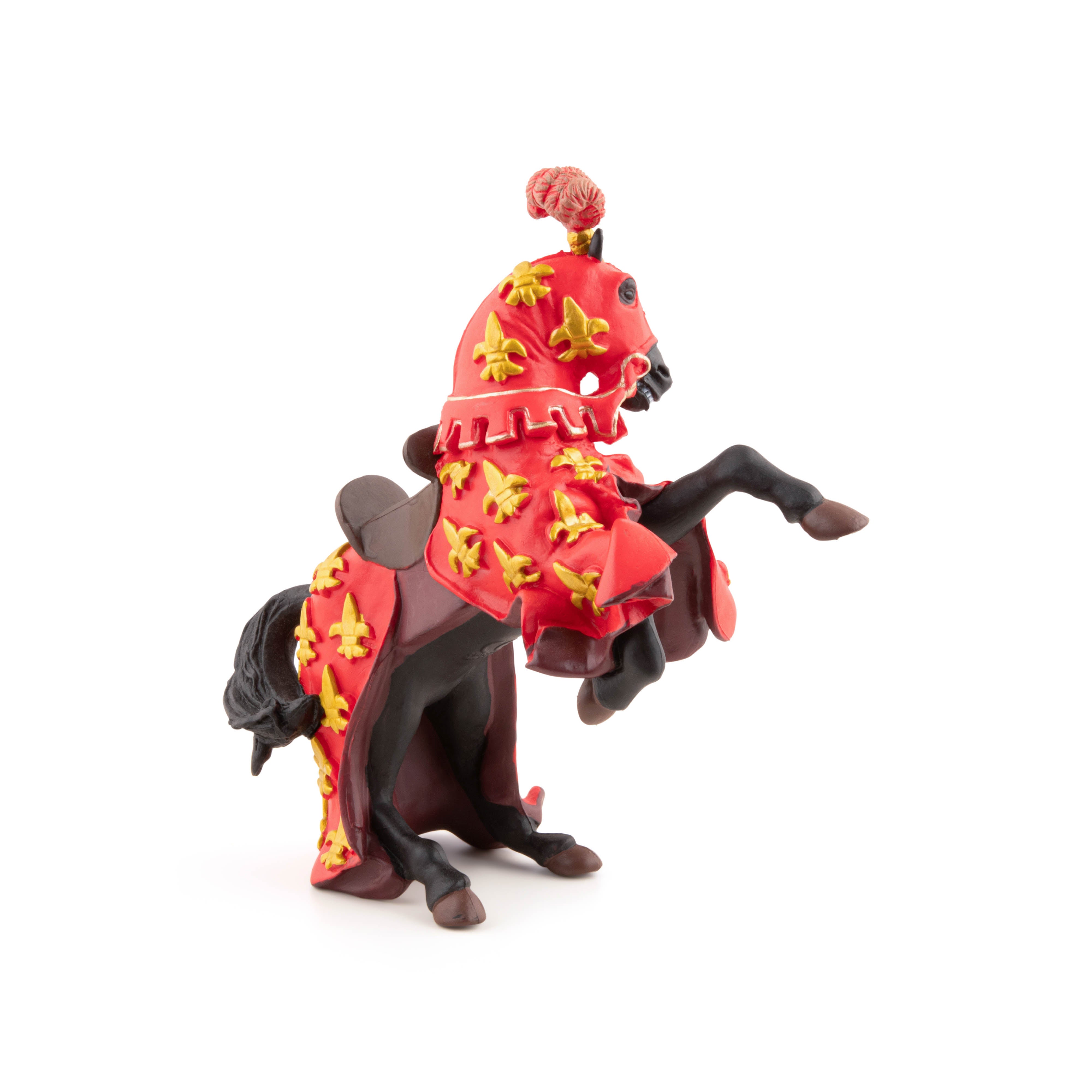 papo-medieval-cheval-du-prince-philippe-rouge-figurine image 4