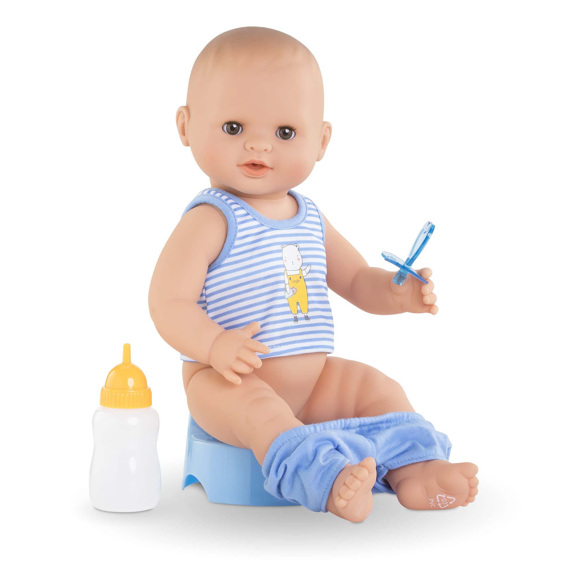 corolle-mon-grand-paul-fait-pipi-poupon-36-cm-avec-pot image 4