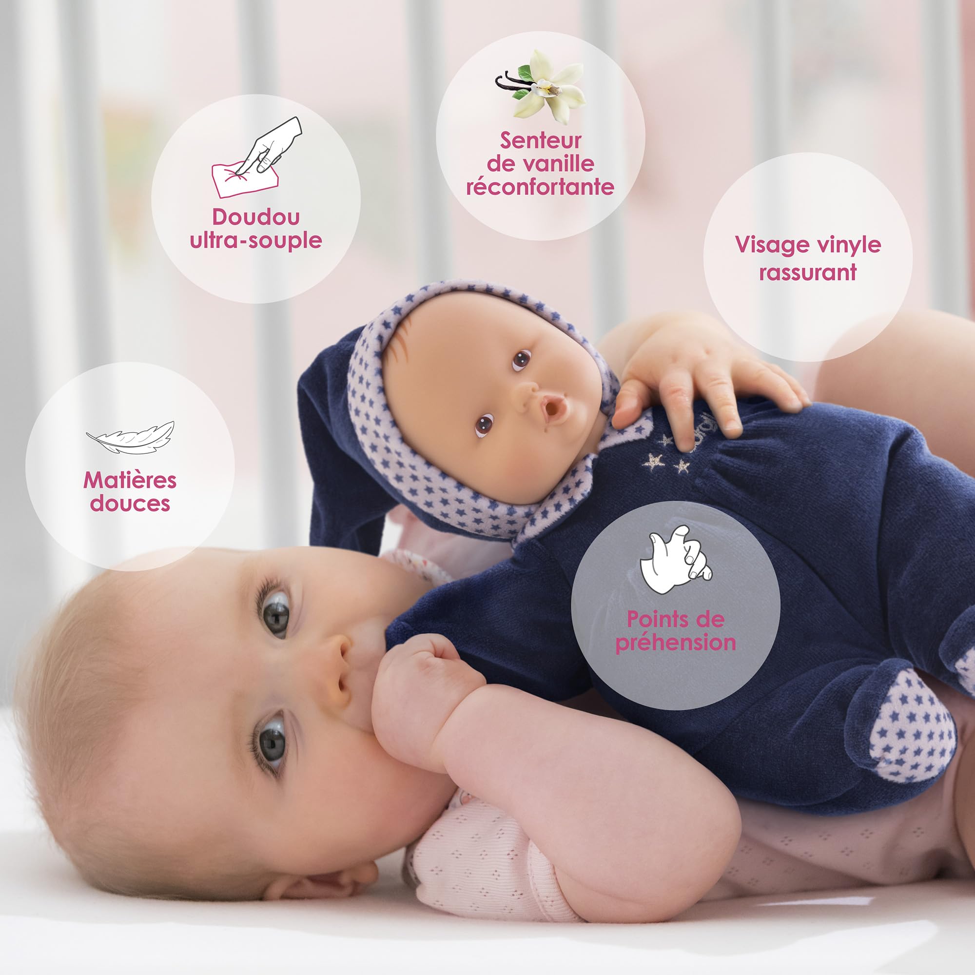 corolle-mon-doudou-babipouce-marine-r-ves-d-etoiles-28-cm image 5
