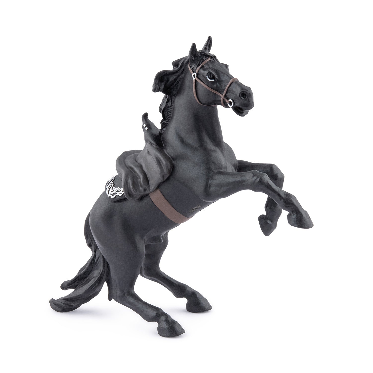 papo-historicals-cheval-de-zorro-figurine-cheval-noir-tornado image 2