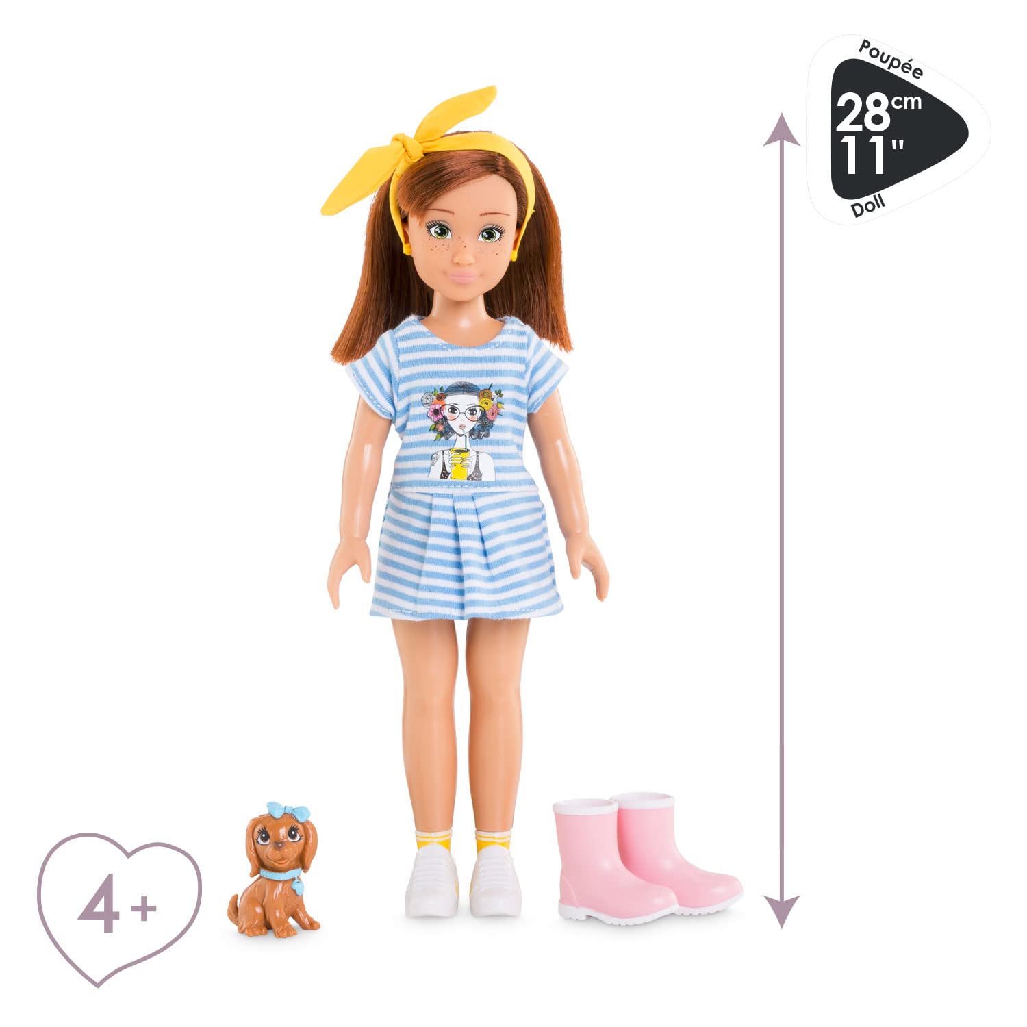 corolle-girls-zo-nature-et-aventure-poup-e-28-cm-rousse image 6