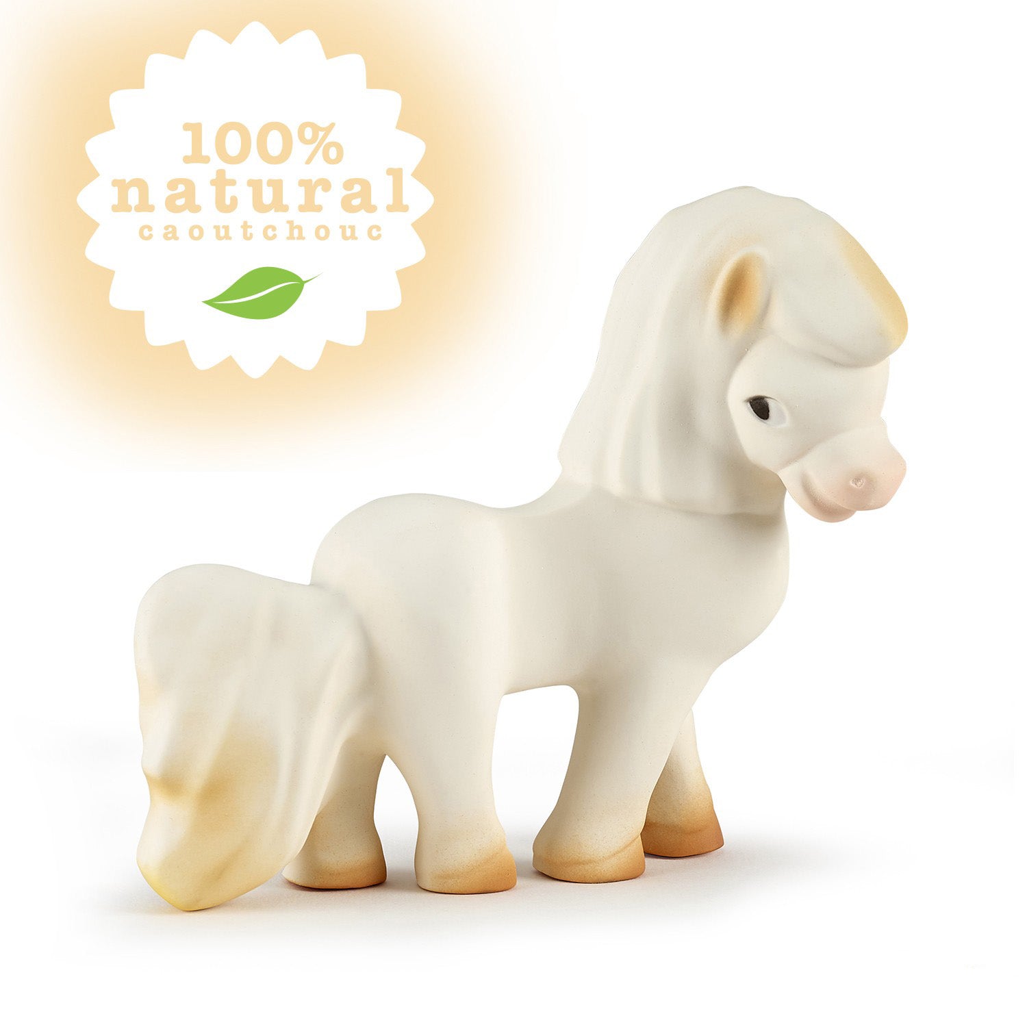 papo-baby-bisou-poney-jouet-b-b-caoutchouc-naturel image 1