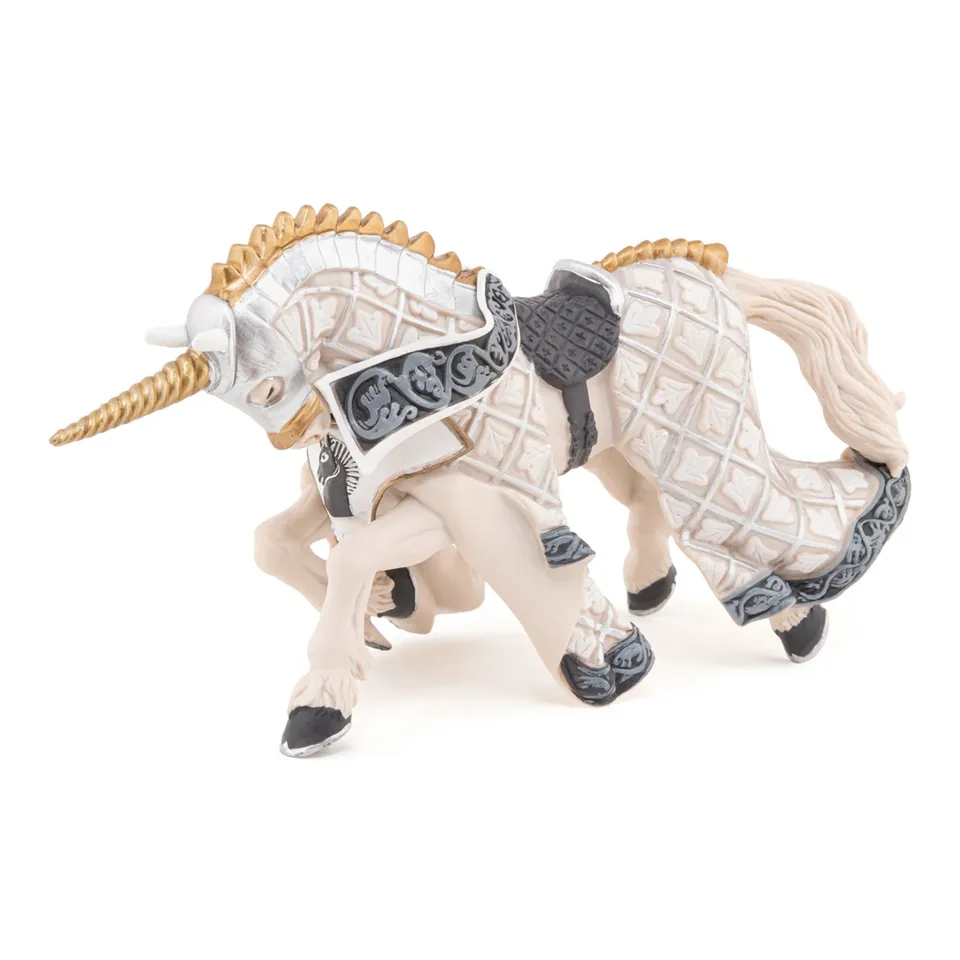 papo-medieval-cheval-ma-tre-des-armes-figurine-licorne image 1