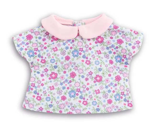 corolle-ma-corolle-t-shirt-fleuri-v-tement-poup-e-36-cm image 1