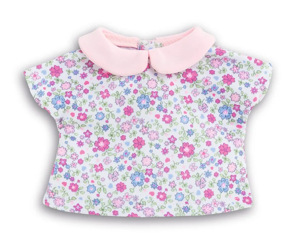 corolle-ma-corolle-t-shirt-fleuri-v-tement-poup-e-36-cm image 1