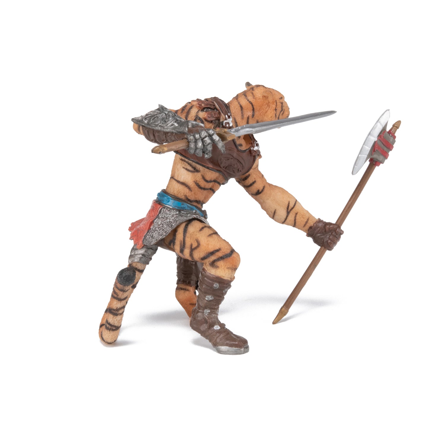 papo-fantasy-mutant-tigre-figurine-monstre-guerrier-tigre image 5