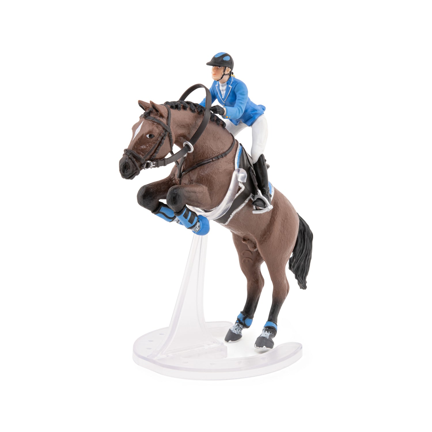 papo-horses-figurine-cheval-saut-d-obstacles-et-cavali-re image 4