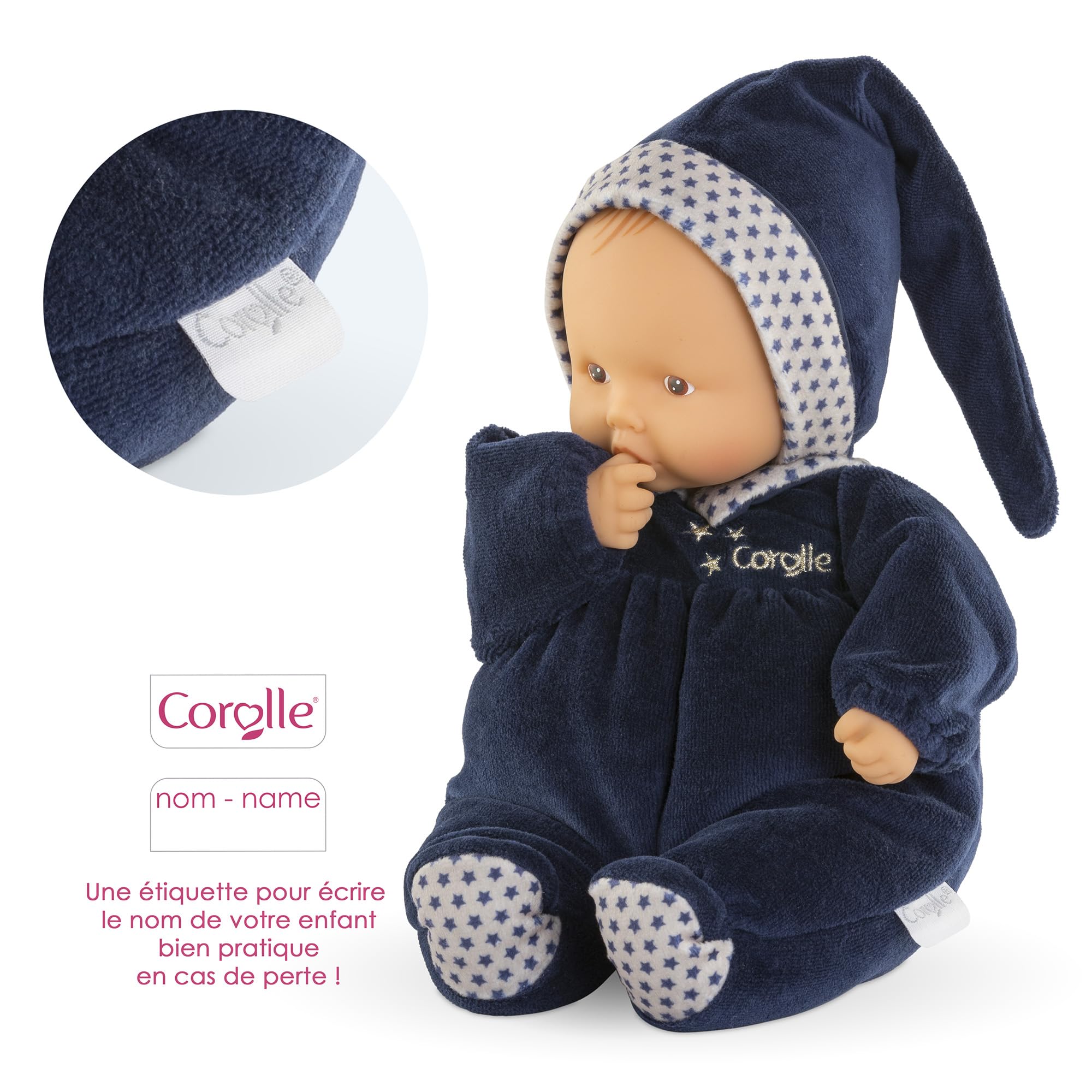 corolle-mon-doudou-babipouce-marine-r-ves-d-etoiles-28-cm image 3