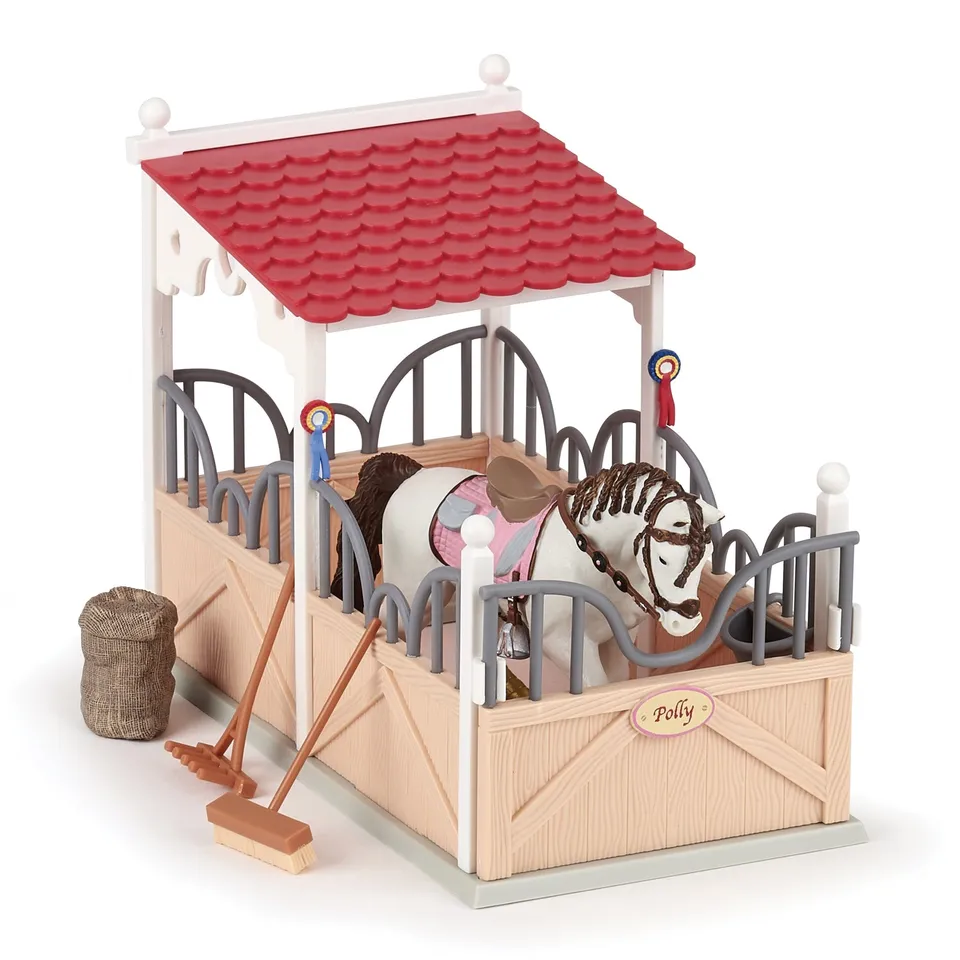 papo-chevaux-box-et-ses-accessoires-curie image 1