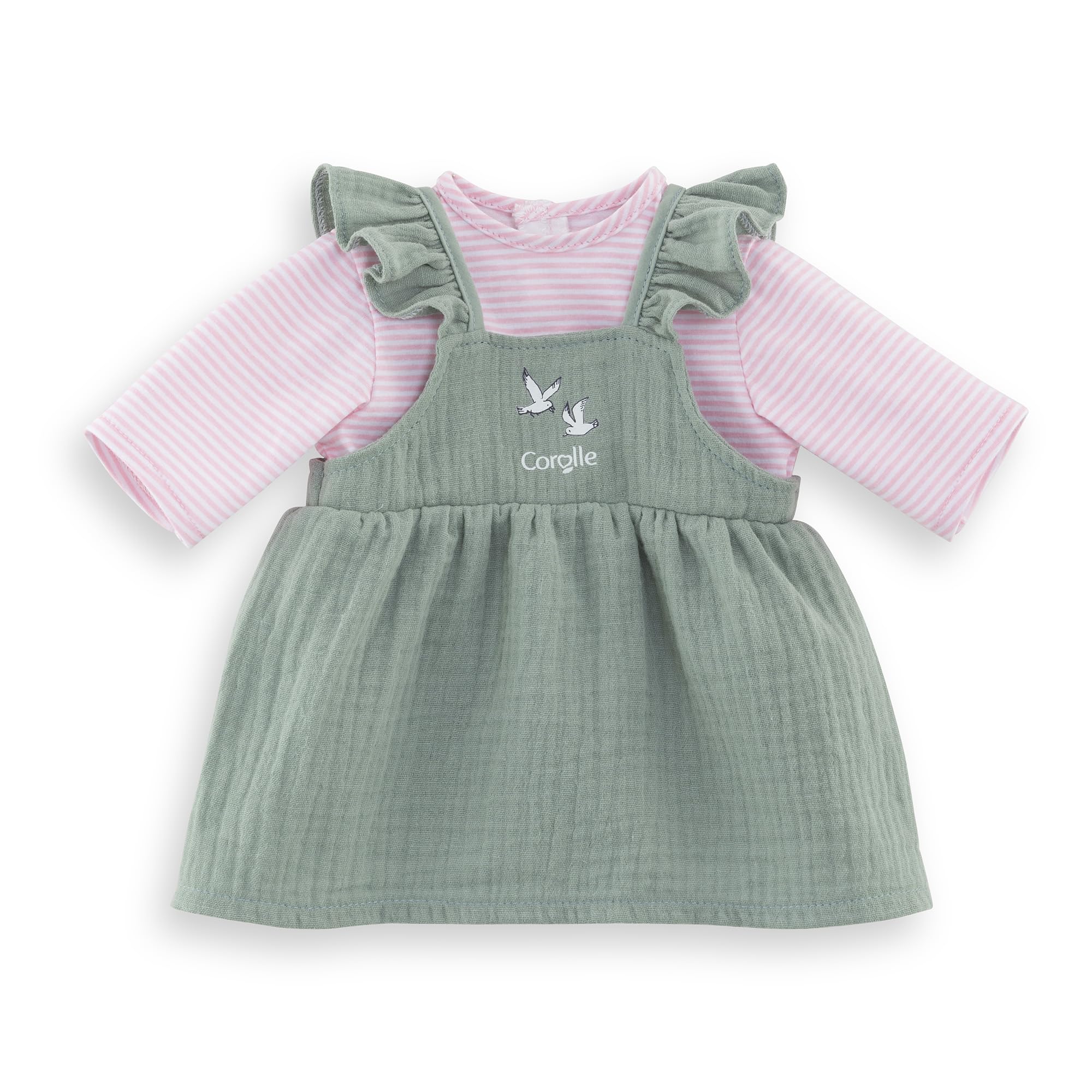 corolle-mon-grand-robe-volants-t-shirt-poup-e-42-cm-2-ans image 1