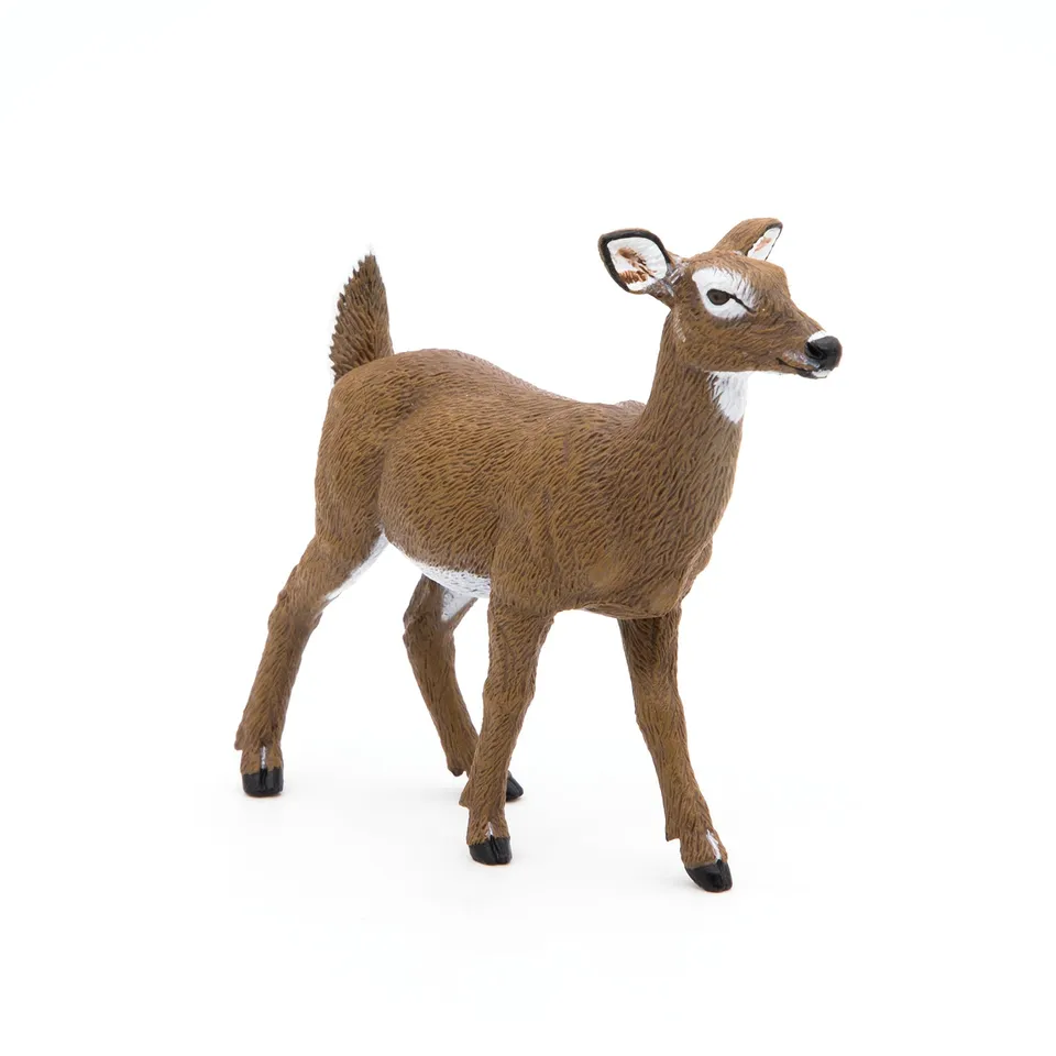 papo-wildlife-biche-de-virginie-figurine-femelle-sans-bois image 1