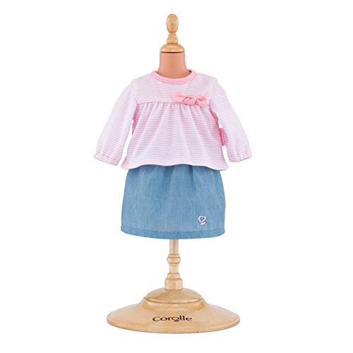 corolle-mon-grand-poupon-top-et-jupe-v-tement-36cm image 7