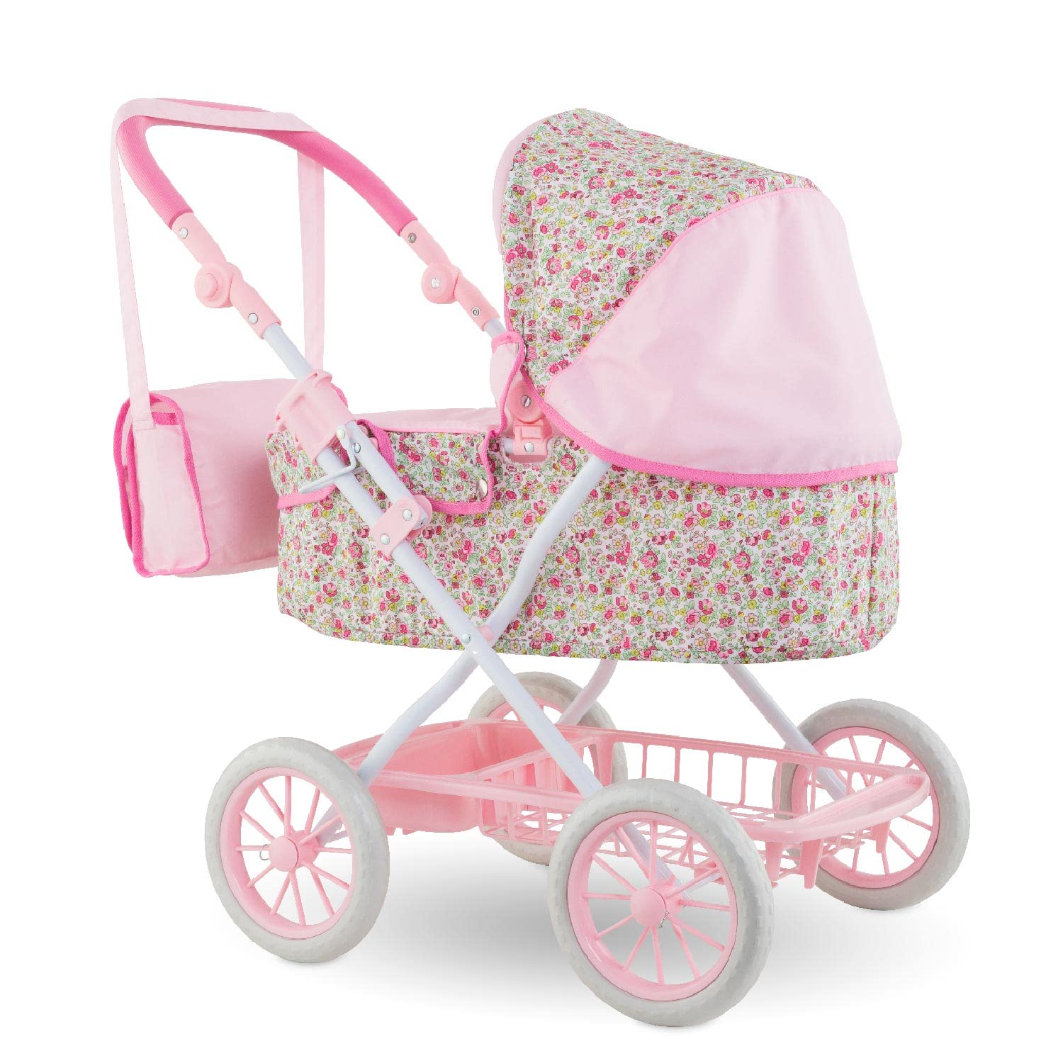 corolle-mon-grand-poupon-landau-fleuri-landau-36-52-cm-pliable image 5