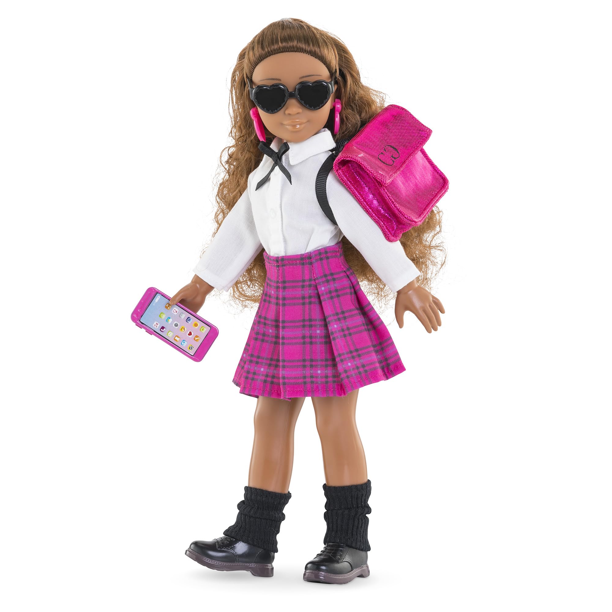 corolle-girls-dressing-coll-ge-anglais-accessoires-poup-e-28cm image 3