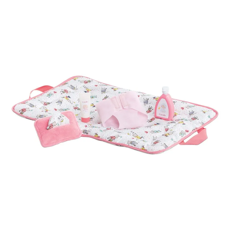 corolle-mon-grand-poupon-coffret-langer-36-cm-5-accessoires image 1