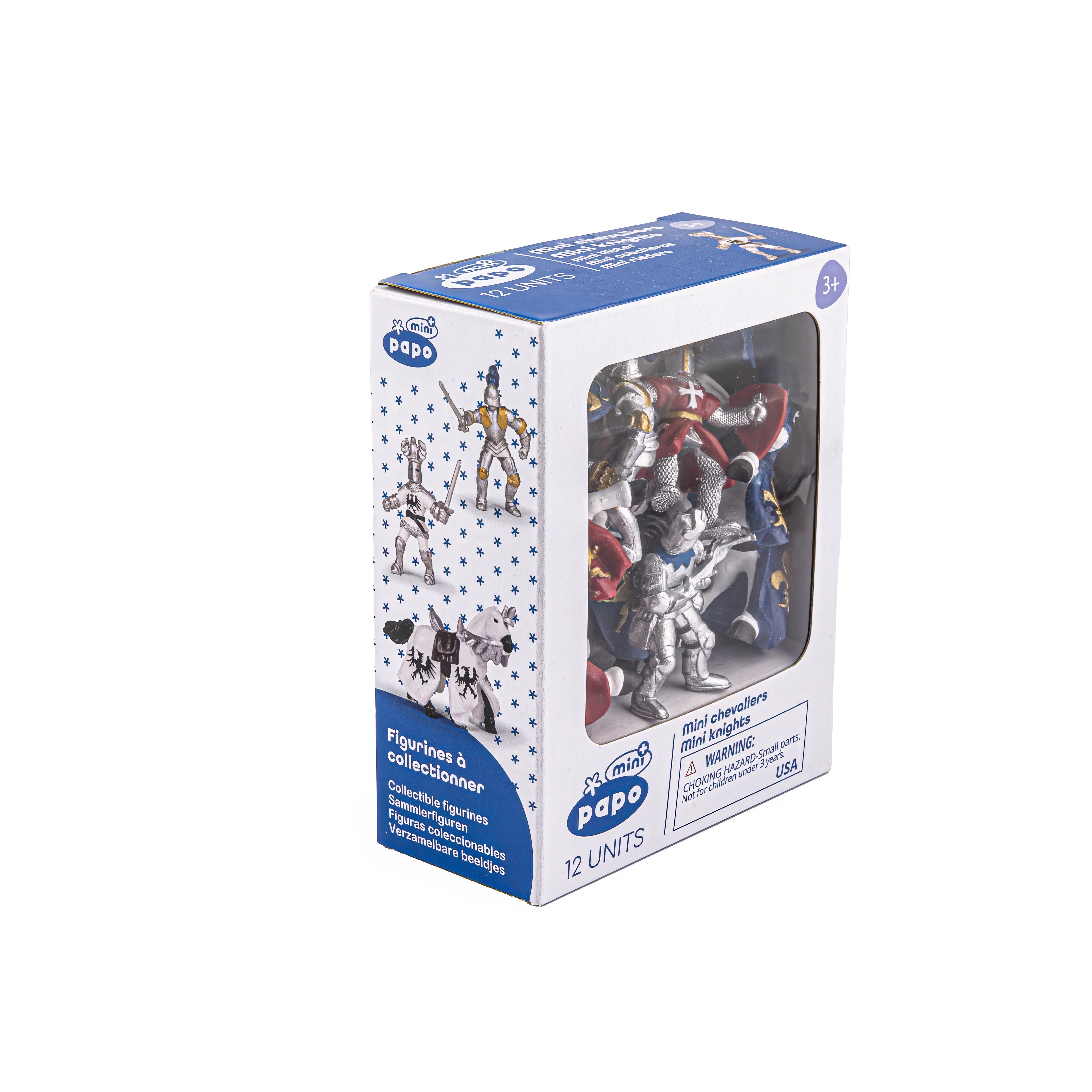 papo-mini-papo-figurine-chevaliers-12-pi-ces-jouet image 1