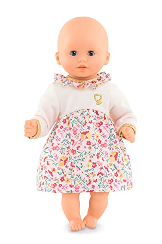 corolle-mon-premier-robe-hiver-en-fleurs-poupon-30-cm-chic image 4