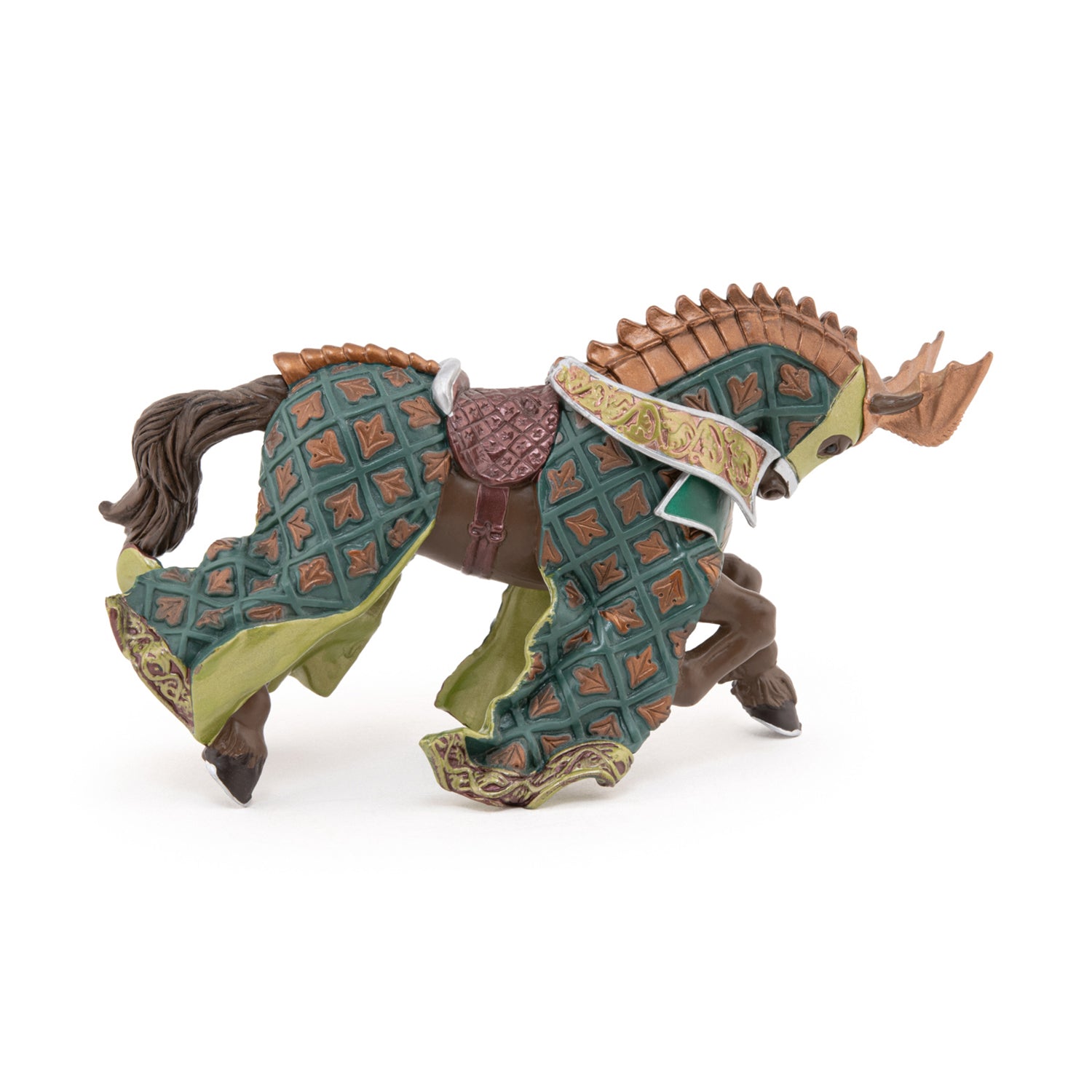 papo-medieval-cheval-ma-tre-des-armes-dragon-figurine image 5