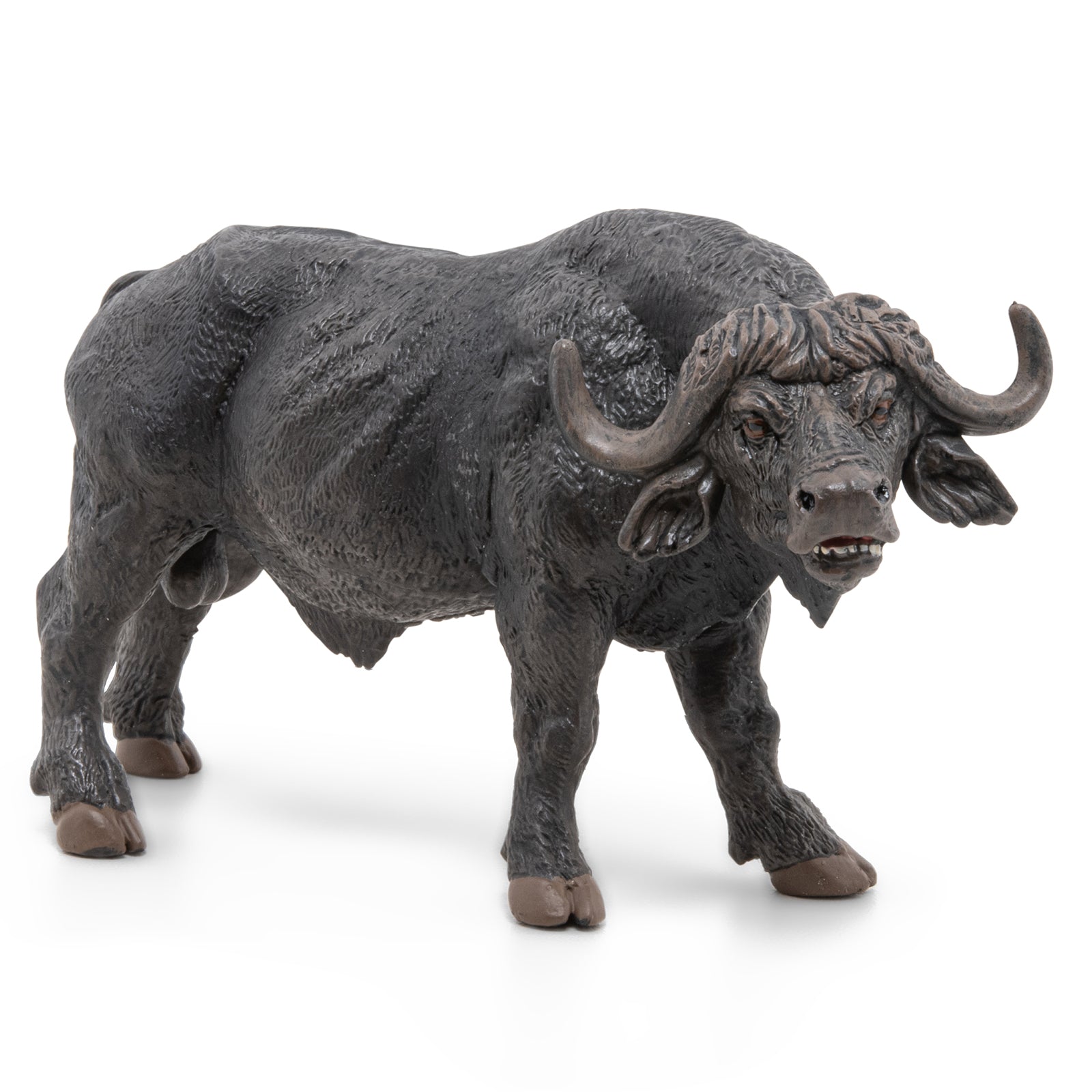 papo-wildlife-figurine-buffle-savane-cornes-troupeau-africain image 1