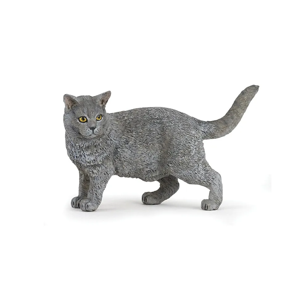 papo-dogs-cats-chartreux-figurine-chat-bleu-gris image 1