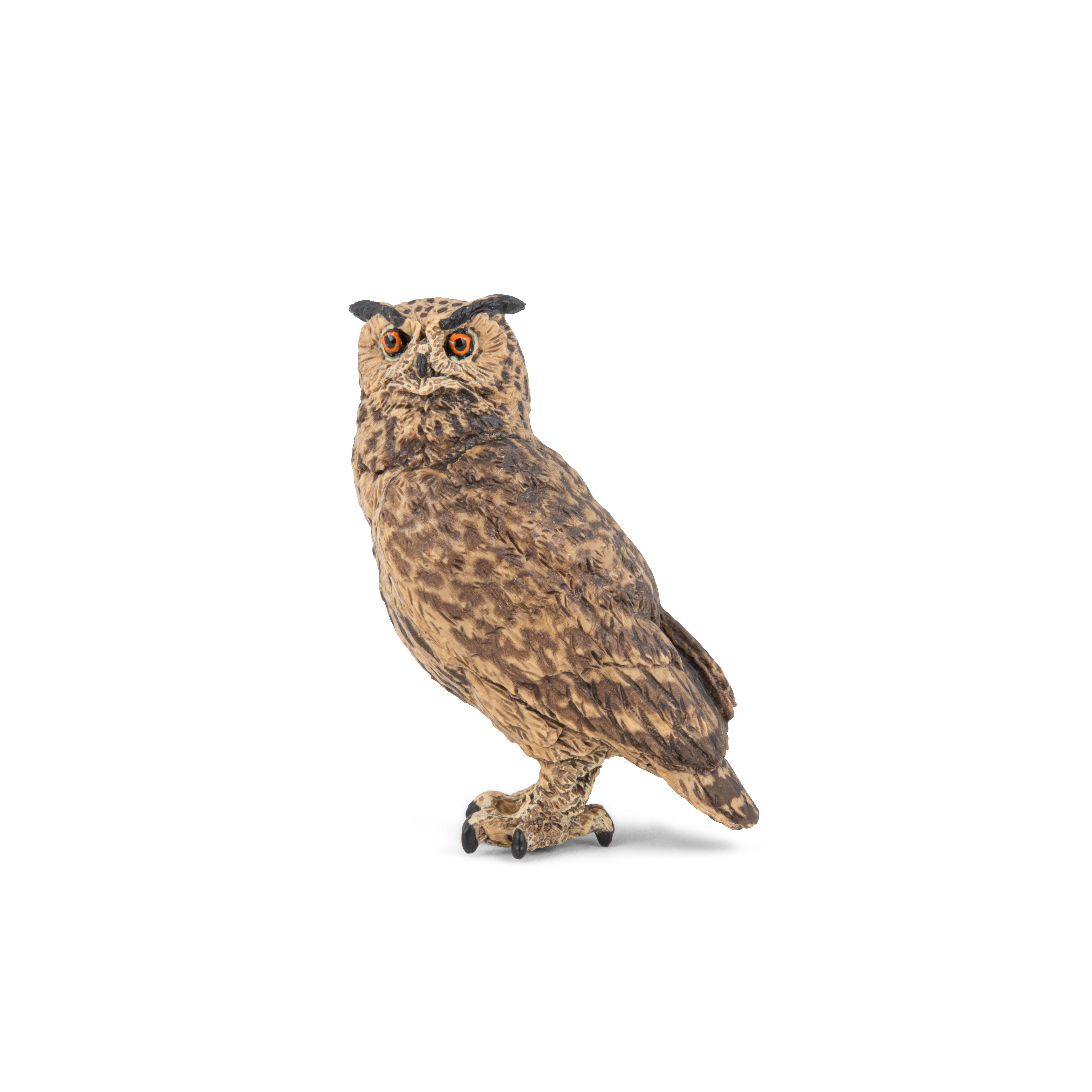 papo-wildlife-figurine-hibou-grand-duc-oiseau-nocturne image 2
