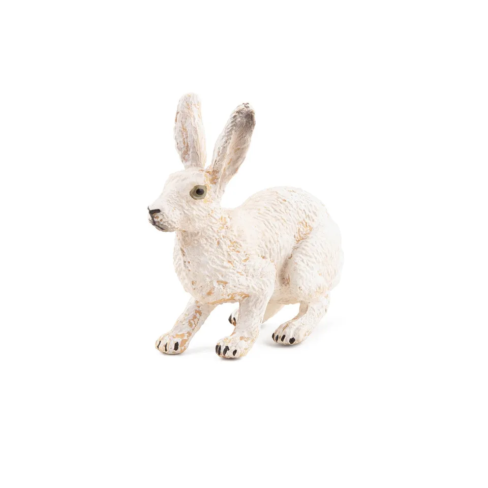papo-wildlife-figurine-li-vre-polaire-lapin-blanc-arctique image 1