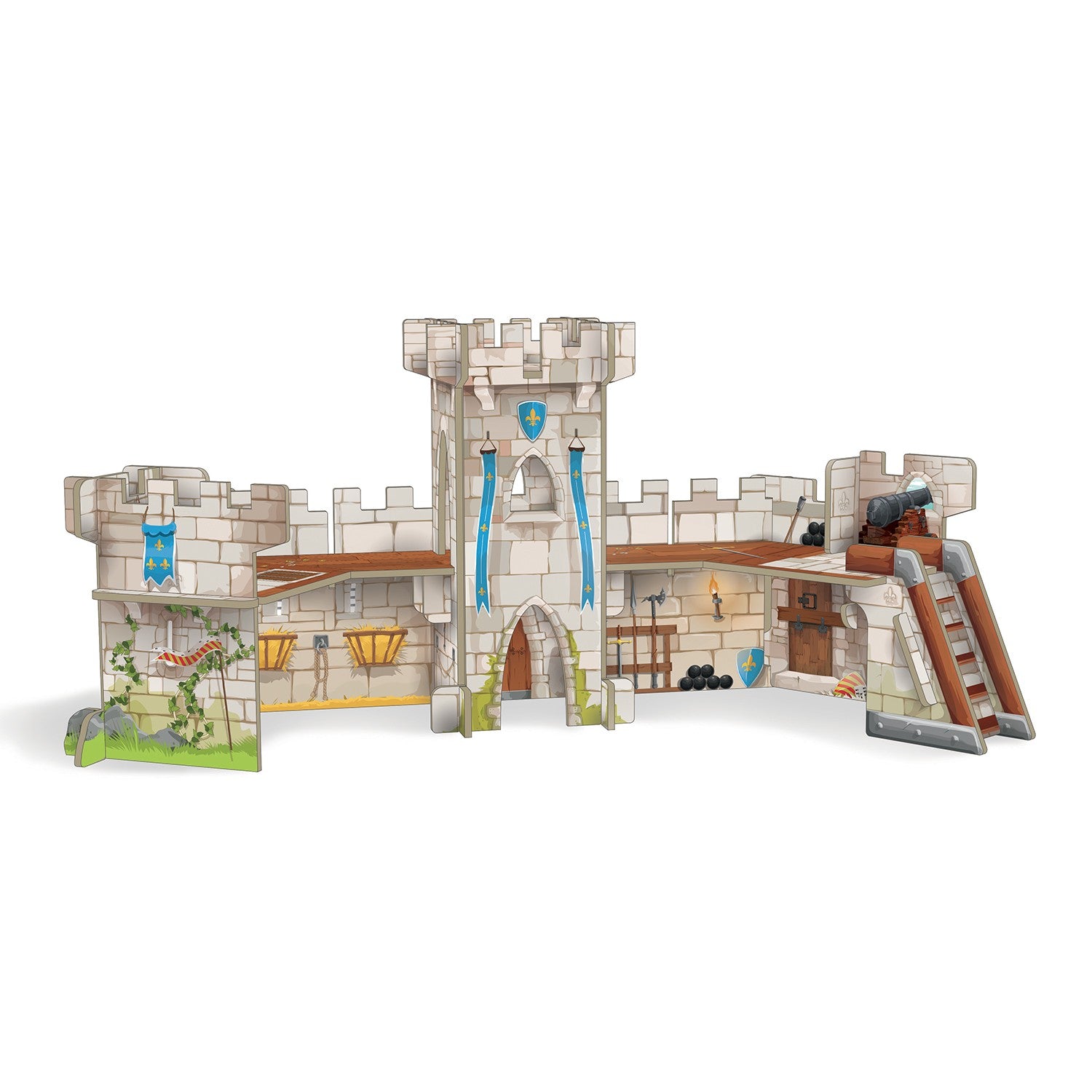 papo-mini-papo-mini-ch-teau-des-chevaliers-univers image 1
