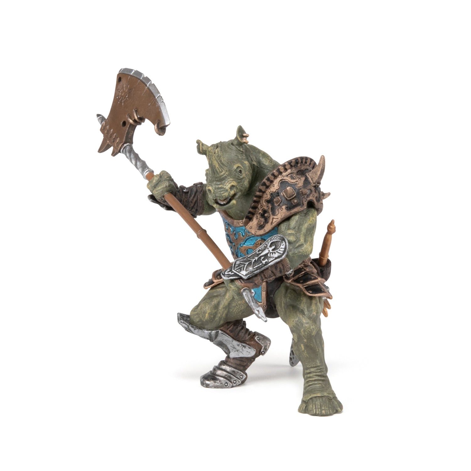 papo-fantasy-mutant-rhinoc-ros-figurine-guerrier-armure image 6