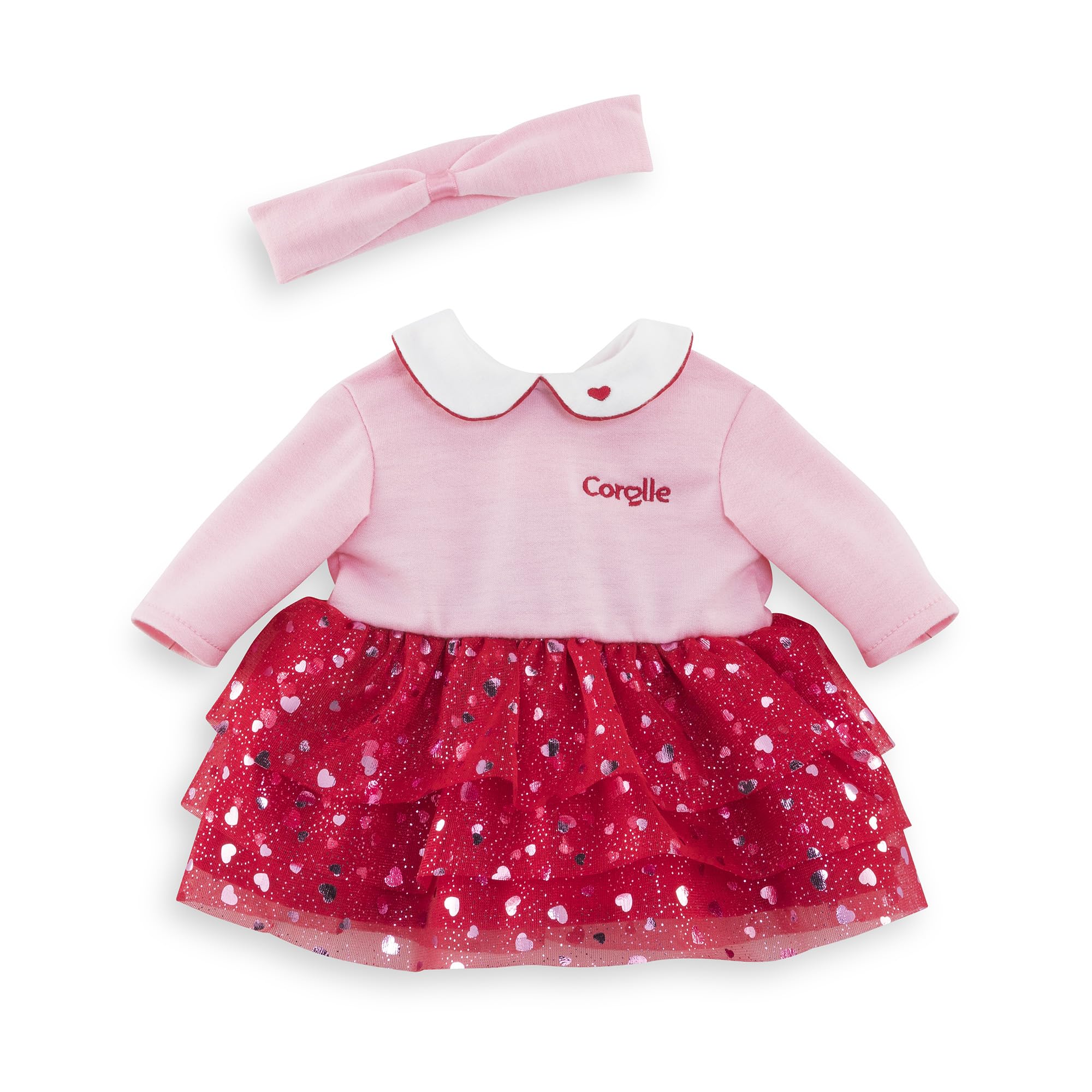 corolle-mon-grand-poupon-robe-p-tales-de-c-urs-bandeau-36cm image 1