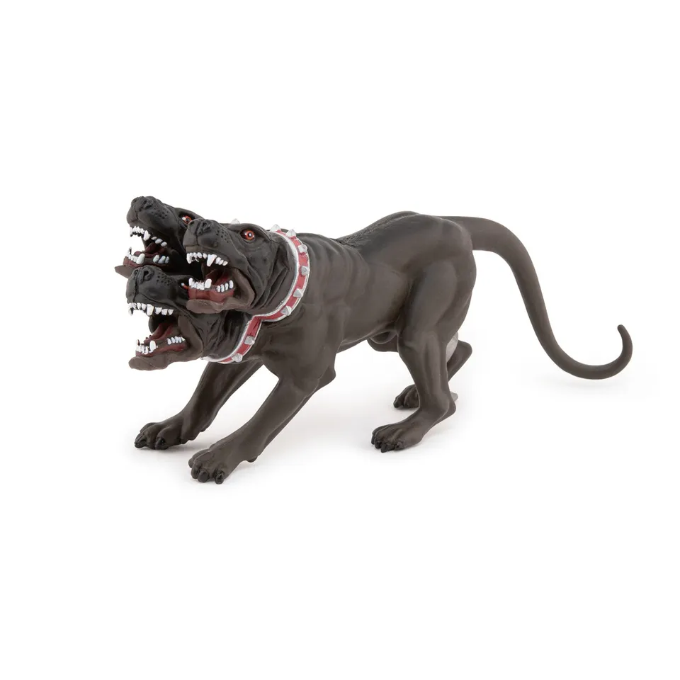 papo-fantasy-cerb-re-figurine-monstre-trois-t-tes image 1