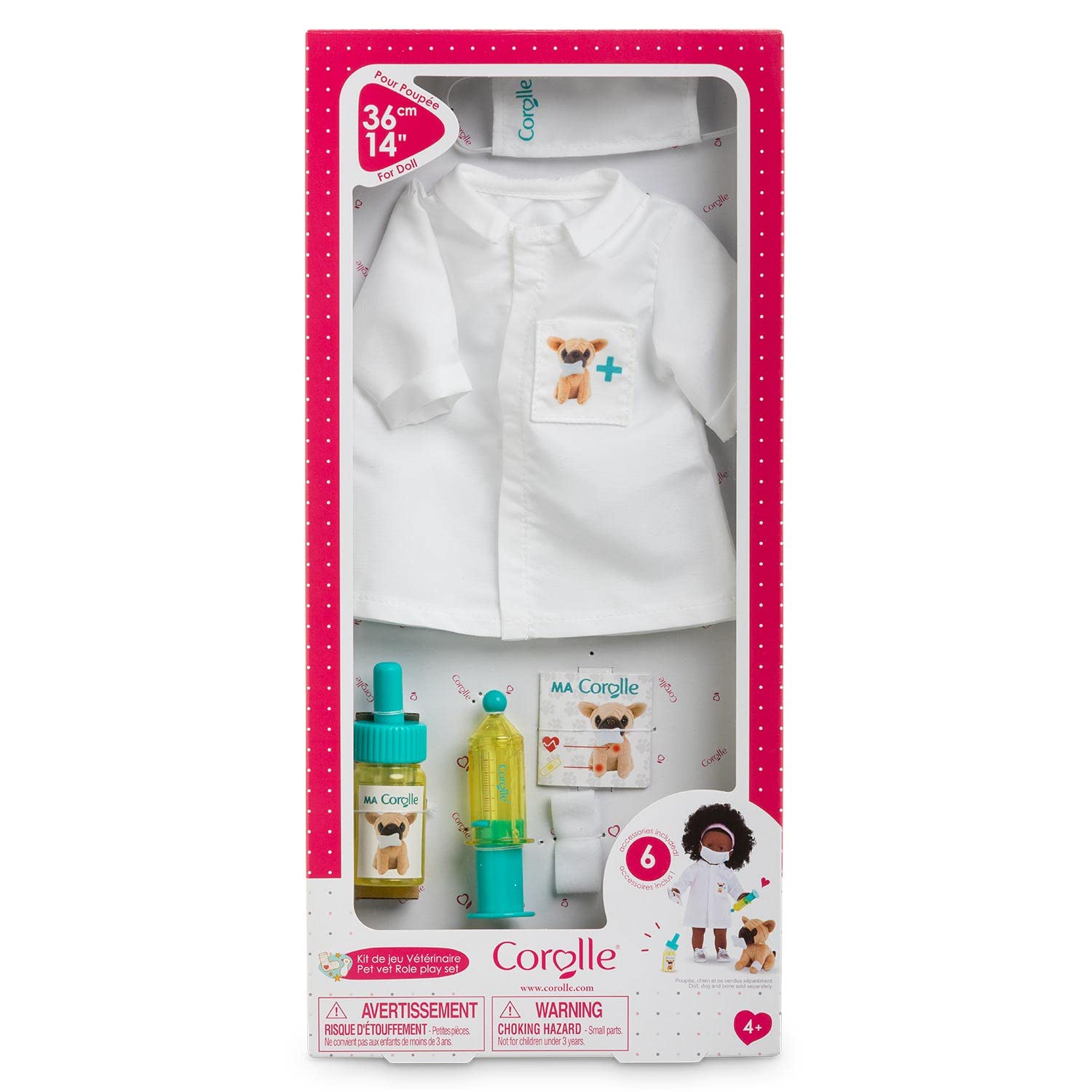 corolle-ma-corolle-kit-v-t-rinaire-accessoire-poup-e-36-cm image 2