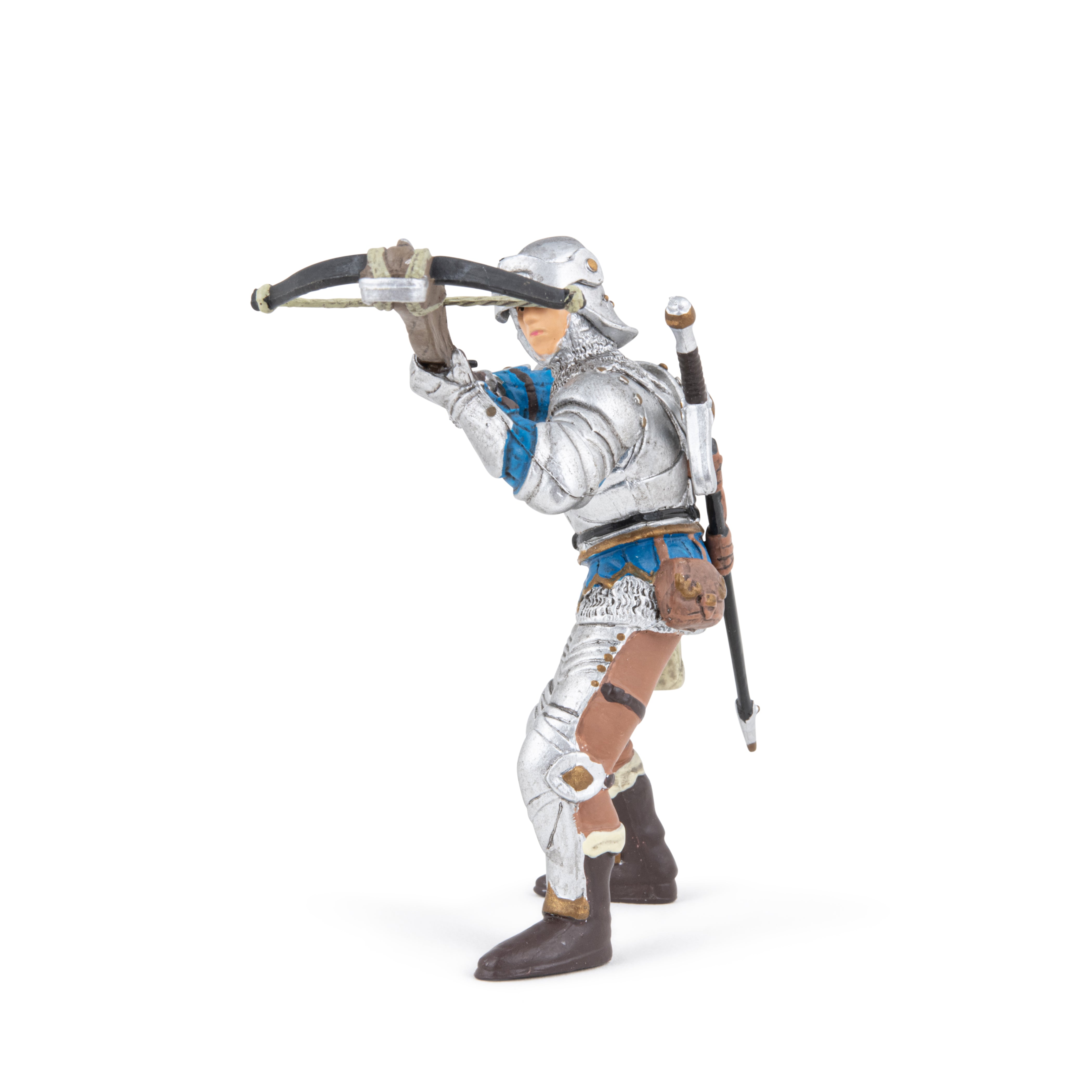 papo-medieval-arbal-trier-bleu-figurine-armure image 3