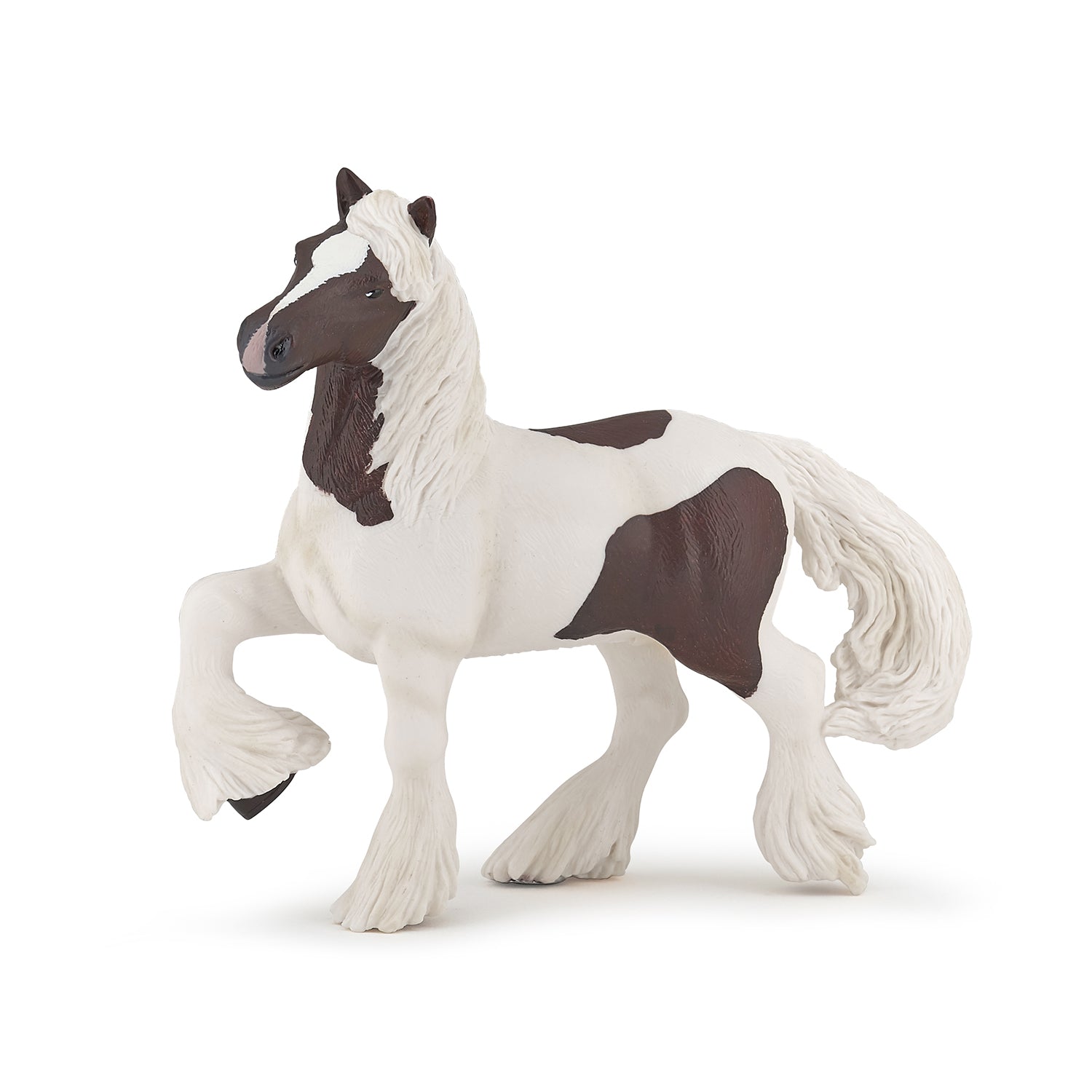 papo-horses-cob-irlandais-pie-bai-figurine image 1