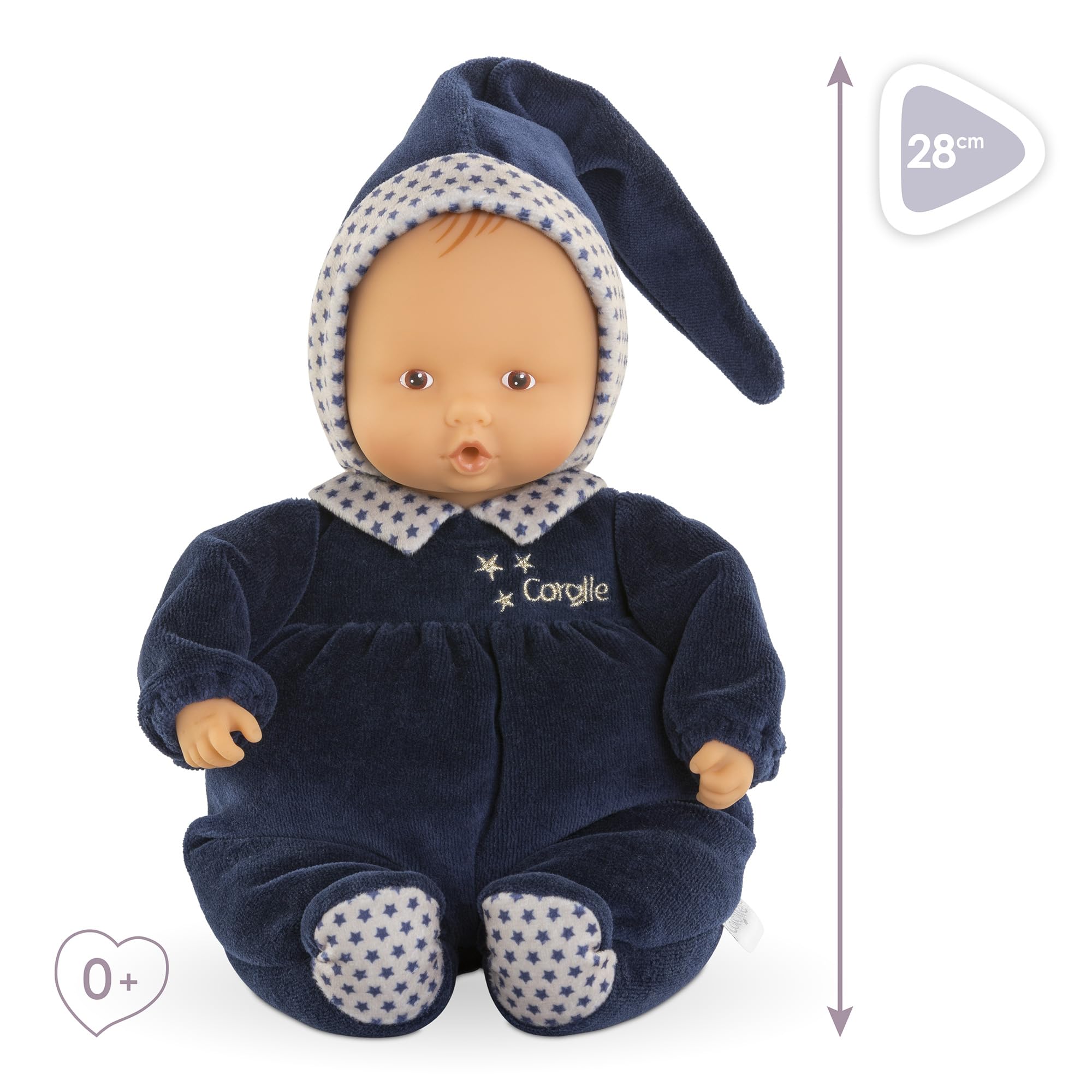 corolle-mon-doudou-babipouce-marine-r-ves-d-etoiles-28-cm image 2