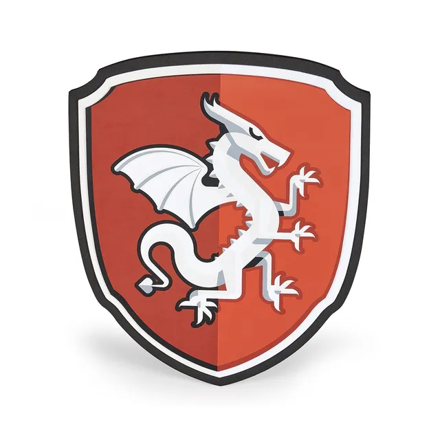 papo-foam-sets-bouclier-chevalier-dragon-mousse-enfant image 1