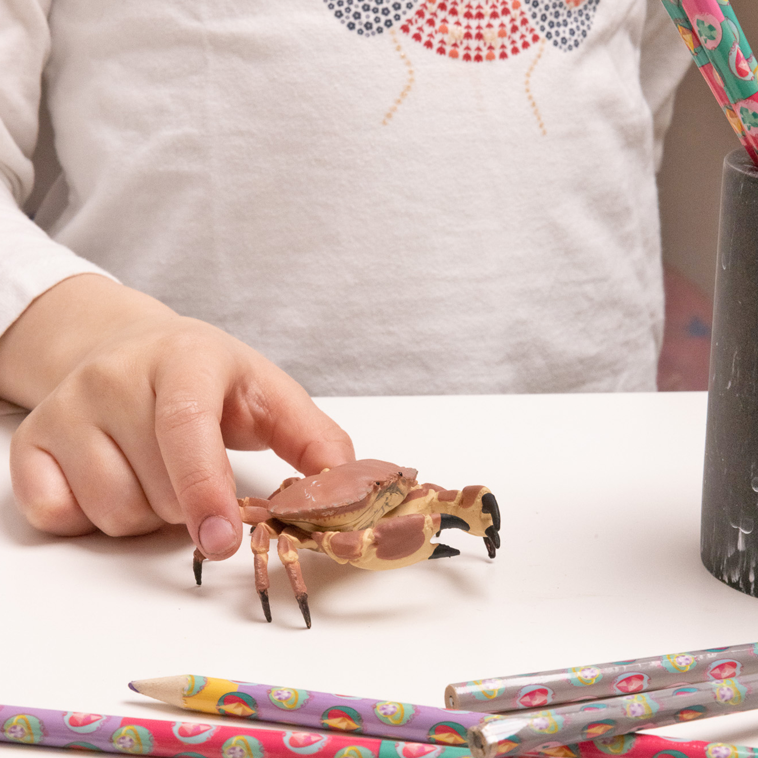 papo-marine-world-crabe-figurine-animal-marin-pinces image 2