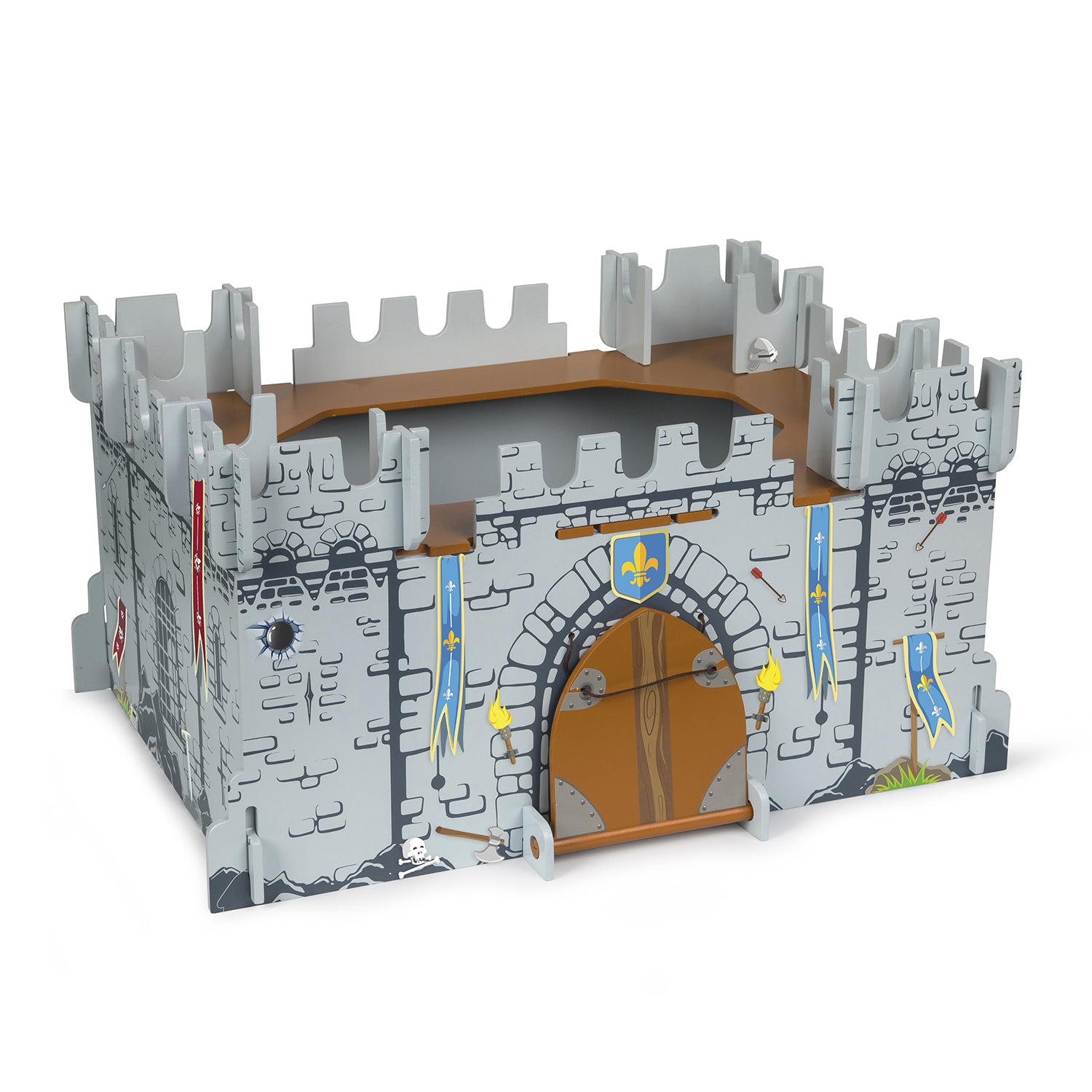 papo-medieval-mon-premier-ch-teau-jouet-pont-levis image 2