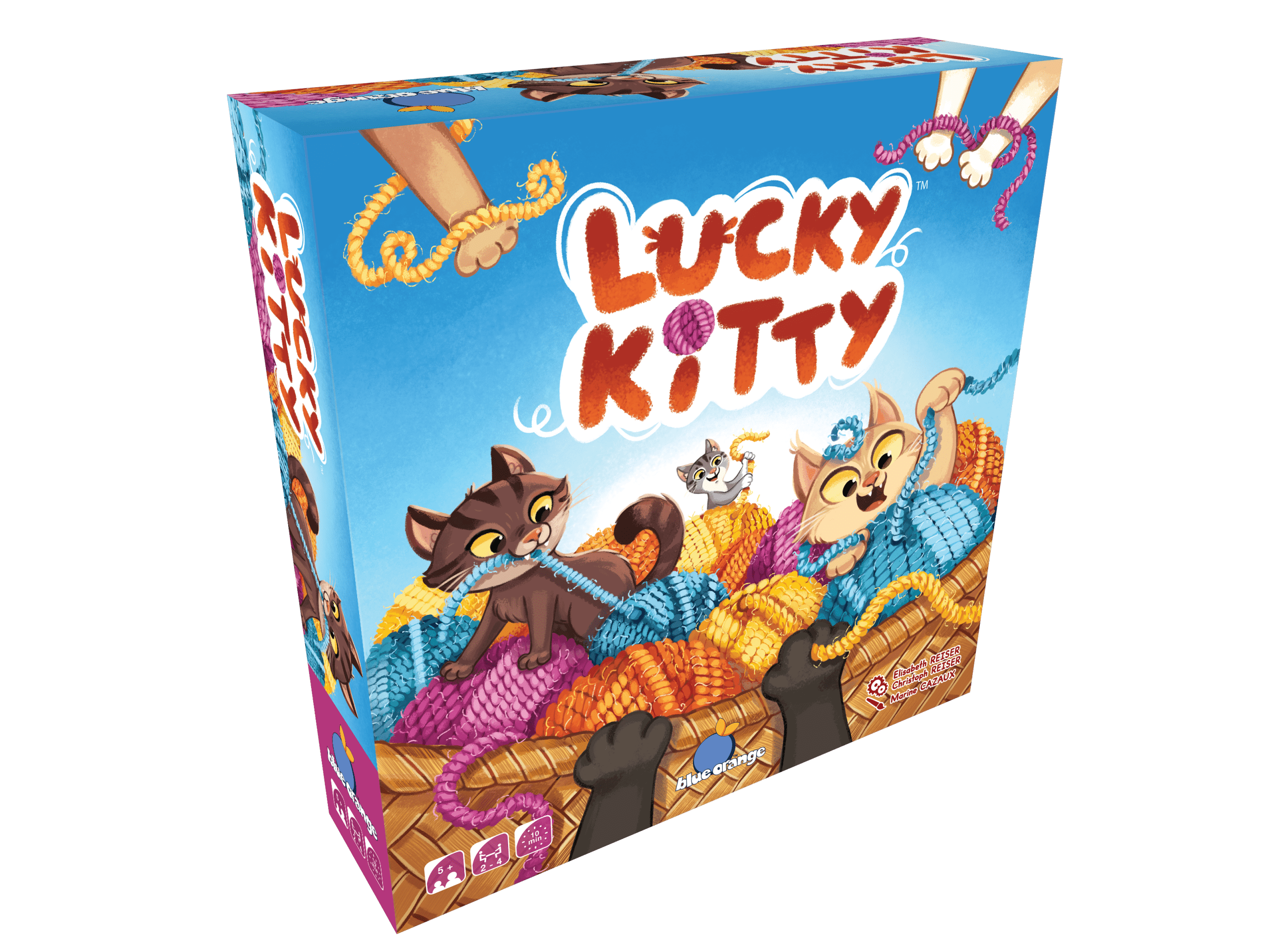blue-orange-lucky-kitty-jeu-enfants-chatons image 1